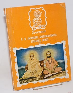 Souvenir. H.H. Jagadguru Shankaracharya Satkarya Samiti. 1962