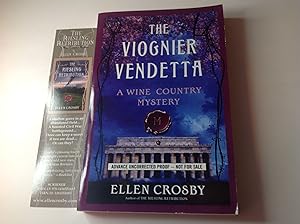 The Viognier Vendetta-Signed and inscribed Advance Uncorrected Proof A Wine Country Mystery