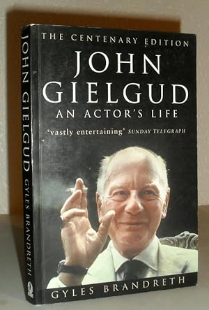 John Gielgud - An Actor's Life - SIGNED COPY