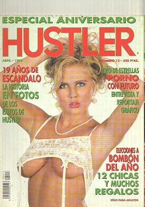 revista: Hustler num 13, abril 1993, Especial Aniversario. La historia en fotos de los exitos de ...