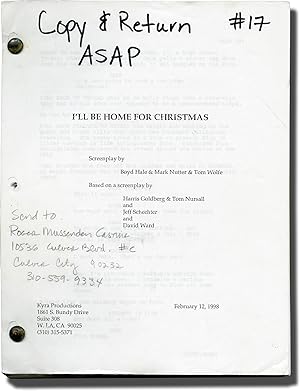 I'll Be Home for Christmas (Original screenplay for the 1998 film)