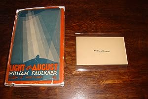 Light in August - signed first printing