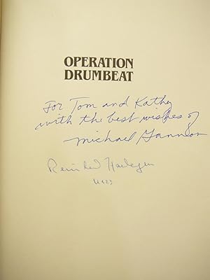 Operation Drumbeat: Signed by Gannon and Commander Hardegen