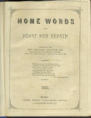 Home Words for Heart and Hearth. St. James', Tunbridge Wells Parish Magazine, with "View on the S...