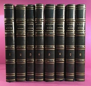 Histoire Universelle [19 volumes, reliure des Ateliers Bradel]