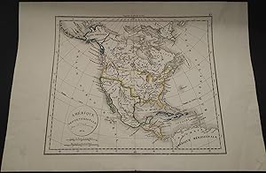Amerique Septentrionale par F. Delamarche. 1854.