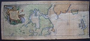 A New Chart of the parts where a North West Passage was sought in the Years 1746 and 1747. Exhibi...