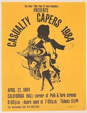 Casualty Capers, 1984 [handbill