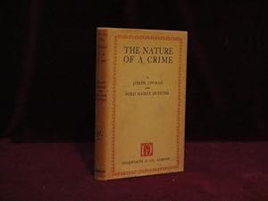 THE NATURE OF A CRIME