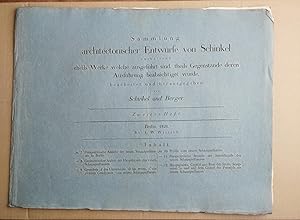 Schinkel: 2. Heft.,1821. Schauspielhaus Berlin. 6 Entwürfe von Schinkel. 7.Perspectivische Ansich...