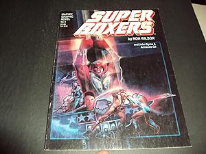 Marvel Graphic Novel #8 1983 Bronze Age Color Magazine Super Boxers