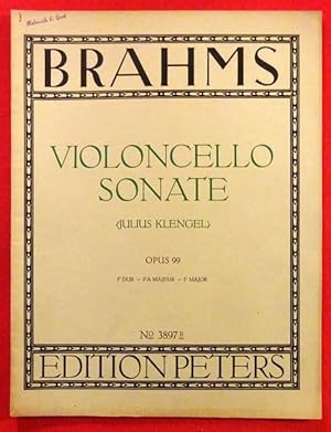 Sonate für Klavier und Violoncello Opus 99 F Dur (Herausgegeben von Julius Klengel)