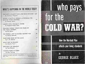 Who Pays for the Cold War? How the Marshall Plan Affects Your Living Standards
