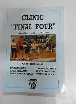 CLINIC Nº 1. FINAL FOUR. ZARAGOZA 1990. JACK RAMSAY. CALVIN MURPHY. JESUS CARRERA. TDK254