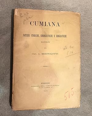 Cumiana. Notizie storiche, corografiche e biografiche.