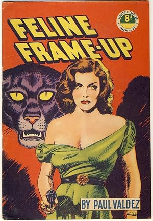 FELINE FRAME-UP [ Scientific Thrillers - May 1952 ]
