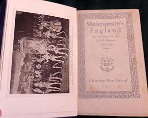 Shakespeare's England. 2 volumes complete