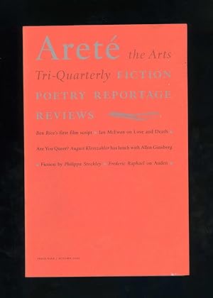 Areté (issue nine, autumn 2002): The Arts Tri-quarterly: Fiction, Poetry, Reportage, Reviews