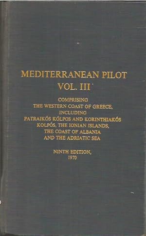 Mediterranean Pilot Volume III Ninth Edition