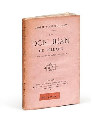 Les Don Juan de village, comédie en trois actes et en prose