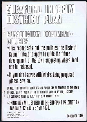 Sleaford Interim District Plan:Consultation Document-Policies