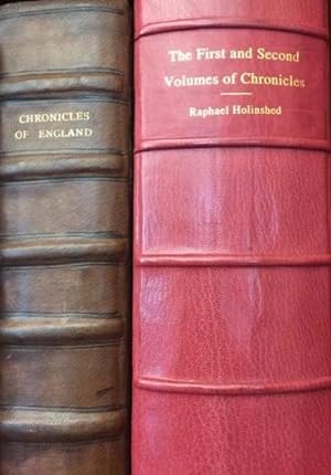 SHAKESPEARE'S HOLINSHED: The first and second volumes of Chronicles, comprising 1. The descriptio...