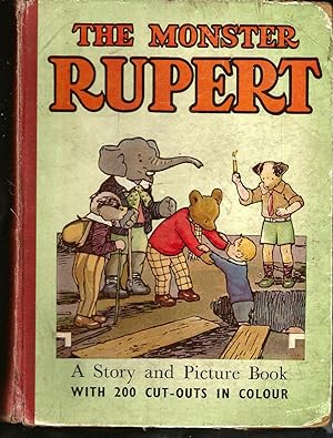 The Monster Rupert. A Story and Picture Book with 120 Cut-outs in Colour