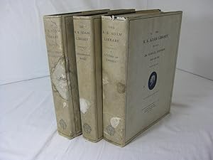 THE R. B. ADAM LIBRARY RELATING TO DR. SAMUEL JOHNSON AND HIS ERA. (SIGNED, 3 Volume set, Complete)