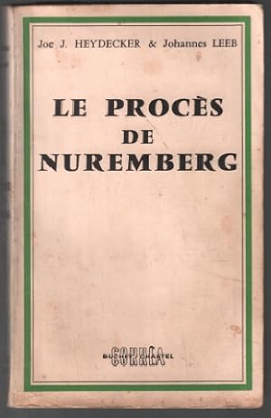 Le procès de nuremberg