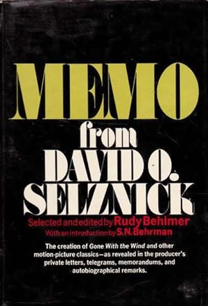 Memo from David O. Selznick: