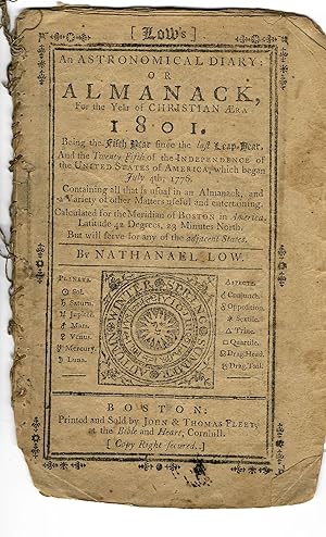 AN ASTRONOMICAL DIARY: OR ALMANACK, FOR THE YEAR OF CHRISTIAN AERA 1801