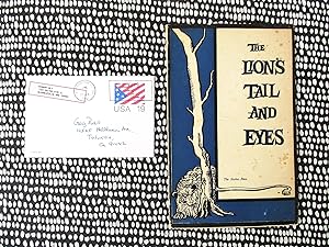 1962 Robert Bly, William Duffy LION'S TAIL & EYES 1st WARMLY SIGNED & INSCRIBED by Both Bly and D...