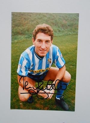 FOTO POSTAL JUGADOR TERRY BUTCHER. COVENTRY CITY. FIRMADA. TDKP5