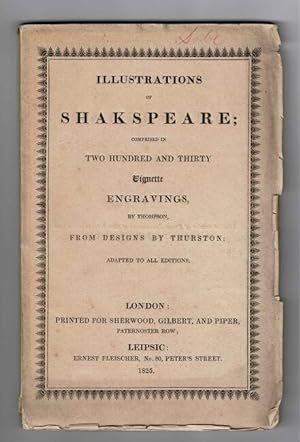Illustrations of Shakespeare; comprised in two hundred and thirty vignette engravings, by Thompso...