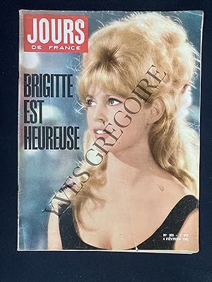 JOURS DE FRANCE-N°325-4 FEVRIER 1961-BRIGITTE BARDOT