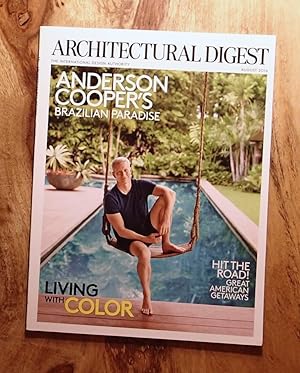 ARCHITECTURAL DIGEST : ANDERSON COOPER'S BRAZILIAN PARADISE : Aug 2016, Vol 73, No 8