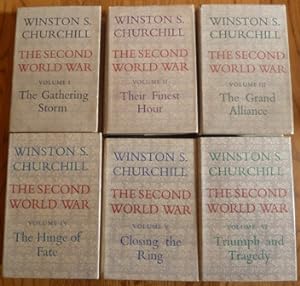 The Second World War ( Six Volume Complete Set I - VI) - First UK edition-first impression