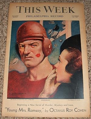 This Week Magazine Section of the Philadelphia Record for November 21st 1937