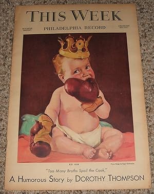 This Week Magazine Section of the Philadelphia Record for December 26th 1937