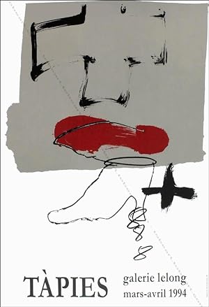 Antoni TÀPIES. (Affiche d'exposition / exhibition poster).
