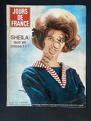 JOURS DE FRANCE-N°499-6 JUIN 1964-SHEILA