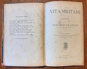 La vita militare. Bozzetti di Edmondo De Amicis 1880