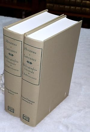 Bibliographie Generale De L'Astronomie (Tome Premier ONLY; Six parts in Two volumes)