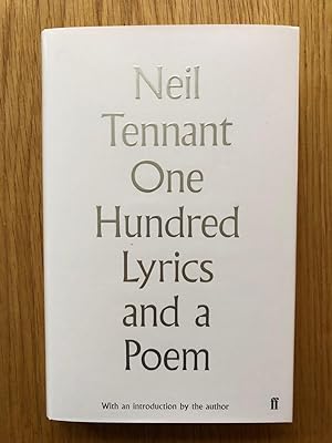 One Hundred Lyrics and a Poem - with limited letterpress print
