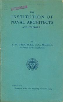 The Institution of Naval Architects. Reprinted from "Brassey's Naval & Shipping Annual."