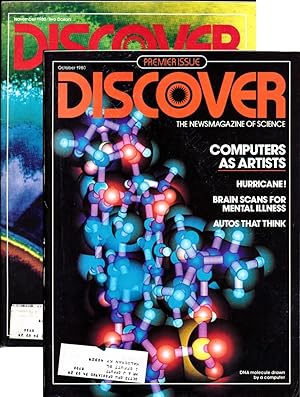 Discover: The Newsmagazine of Science (Vintage magazine, first issues, 1980)