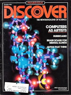 Discover: The Newsmagazine of Science (Vintage magazine, first issue, 1980)