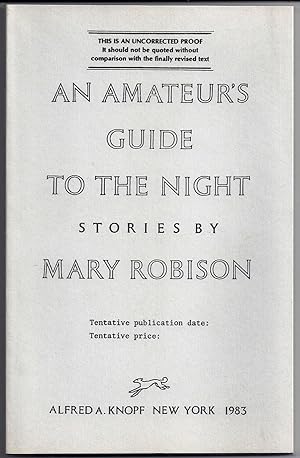AN AMATEUR'S GUIDE TO THE NIGHT