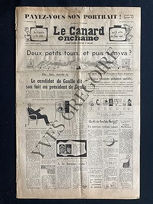 LE CANARD ENCHAINE-N°2354-1 DECEMBRE 1965