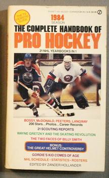 THE COMPLETE HANDBOOK OF PRO HOCKEY 1984 EDITION (NHL Hockey) the Great WAYNE GRETZKY (front cover);